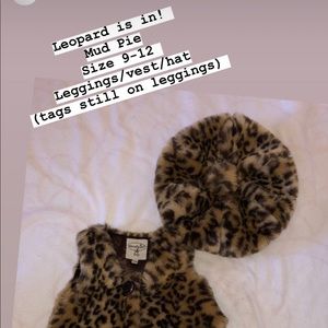 Mud Pie leopard outfit